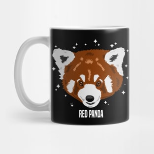 Red Panda with Stars 2 Mug